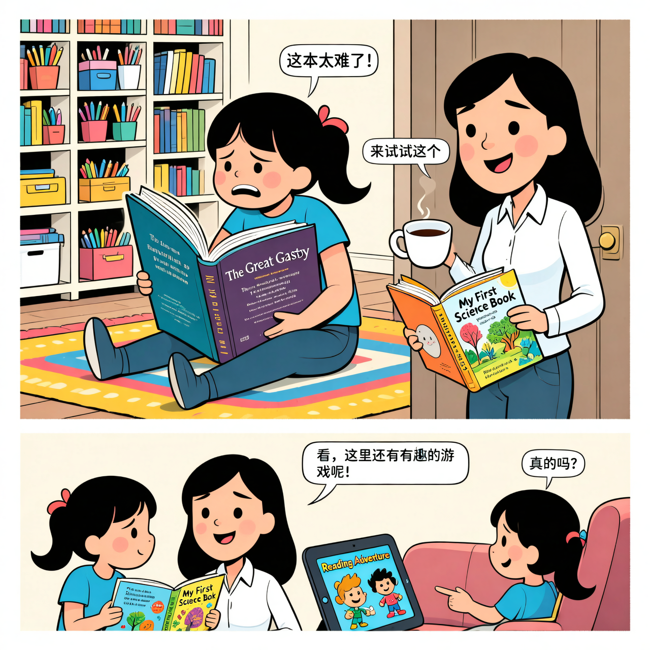 “这本太难了！”孩子抗拒分级阅读？3招帮你降维突破