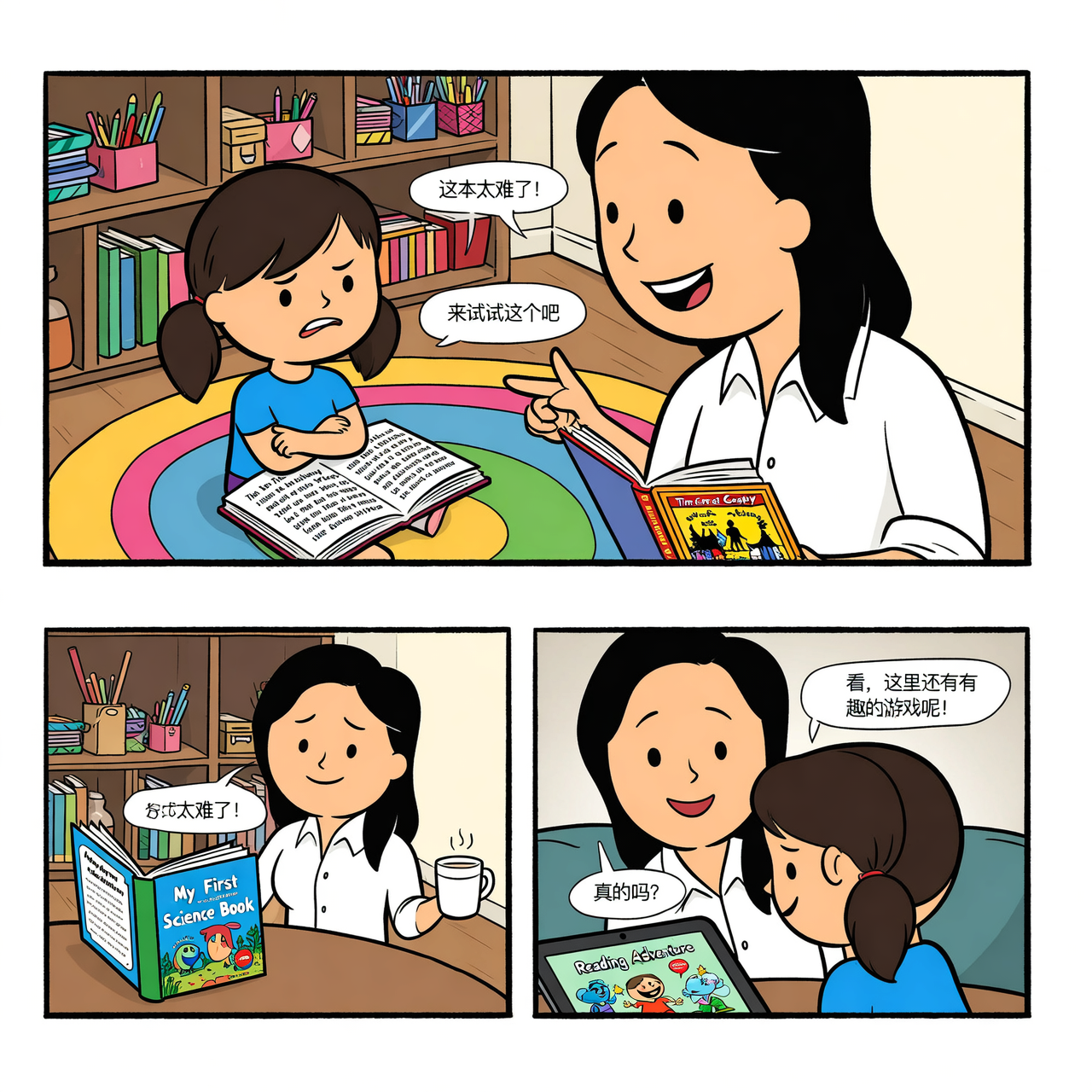 “这本太难了！”孩子抗拒分级阅读？3招帮你降维突破