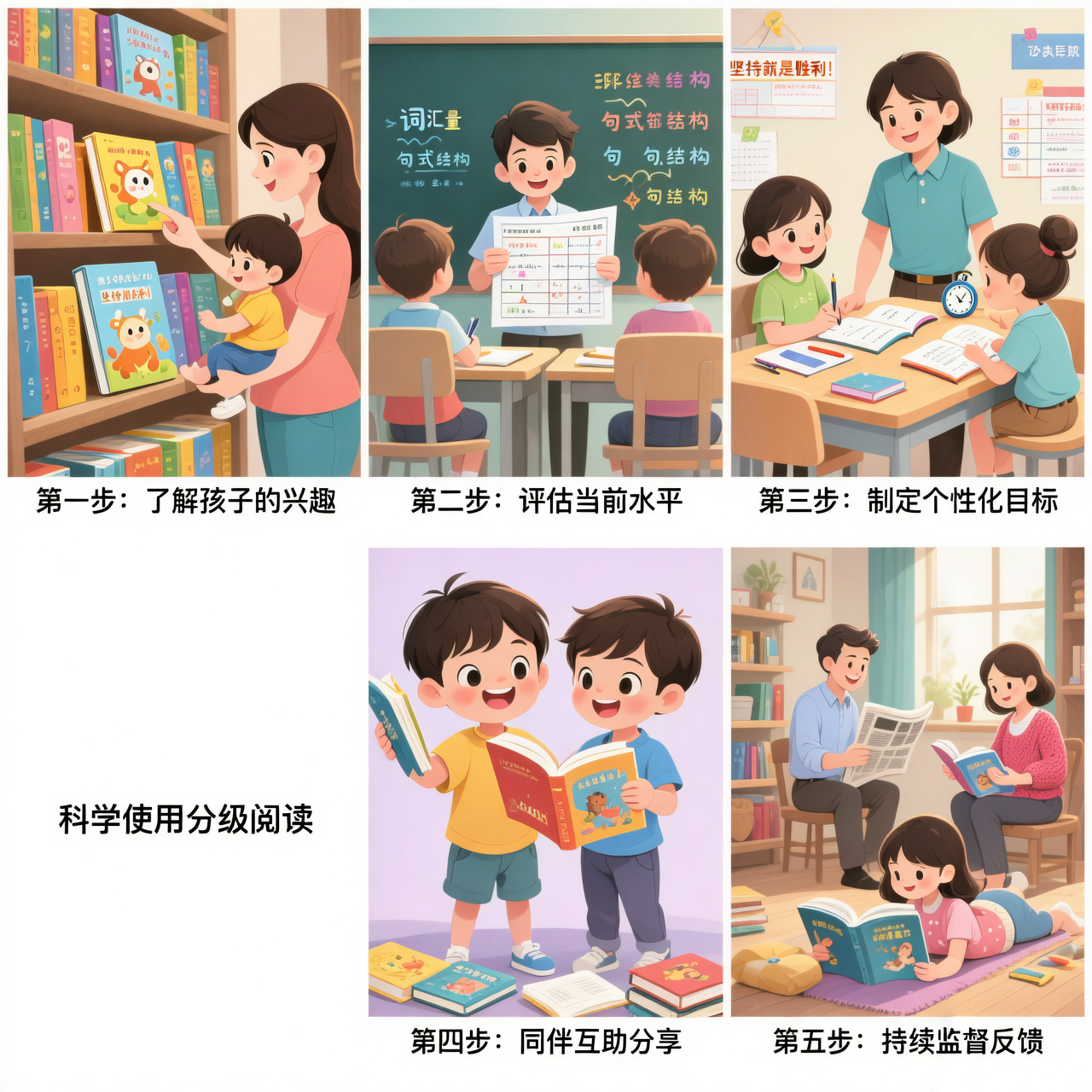 科学使用分级阅读:这样做,效果才真正显现 科学使用分级阅读:这样做,效果才真正显现