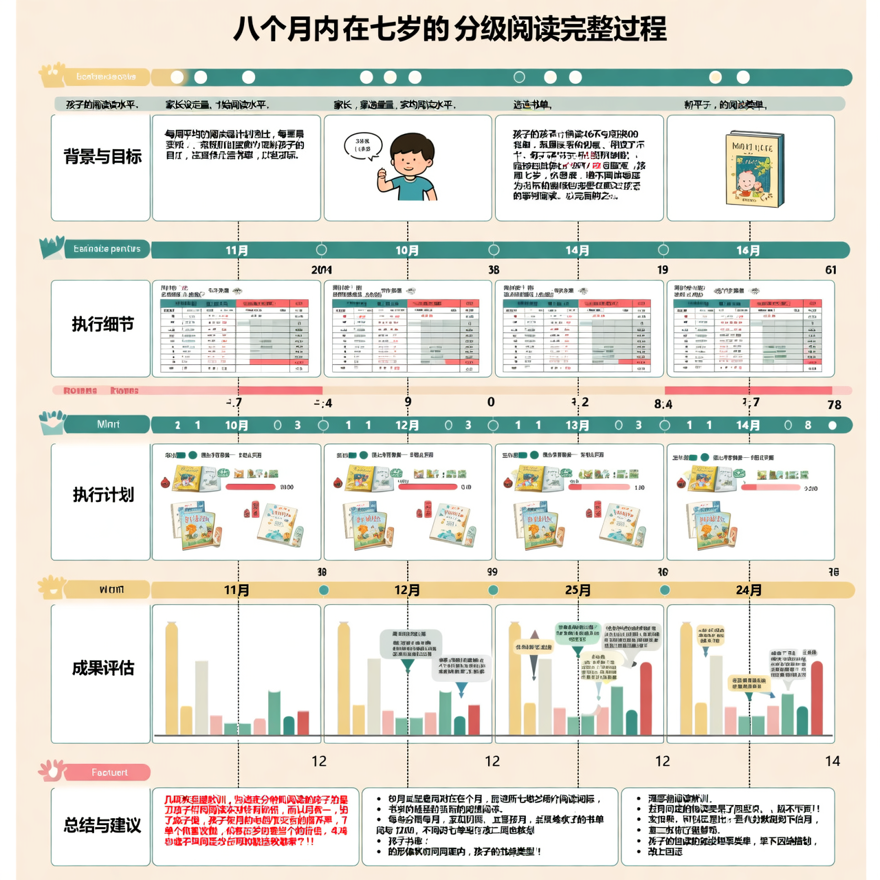 7岁娃8个月分级阅读复盘:得失全记录,避坑指南 7岁娃8个月分级阅读复盘:得失全记录,避坑指南