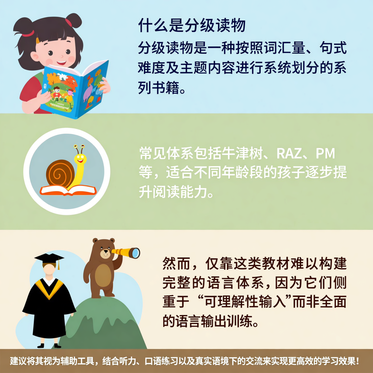 分级读物怎么选？为什么我不建议作为英语学习主线？