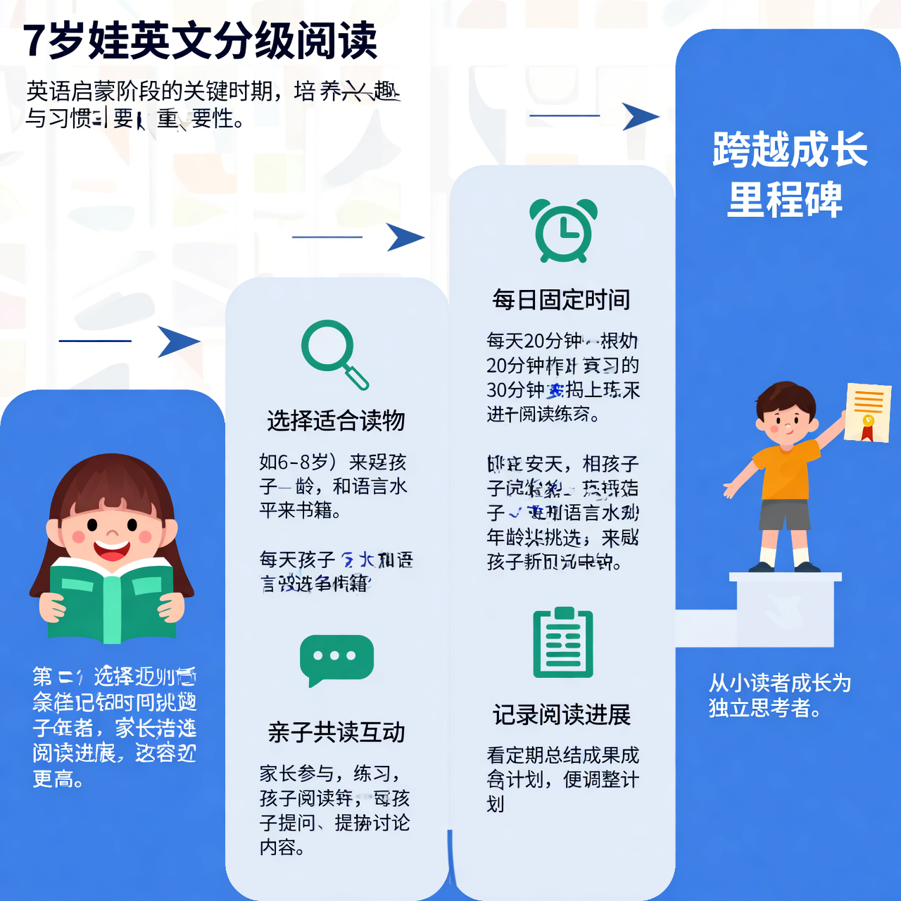 7岁娃英文分级阅读：实践与跨越