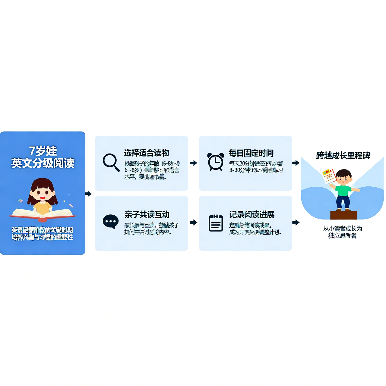 7岁娃英文分级阅读：实践与跨越