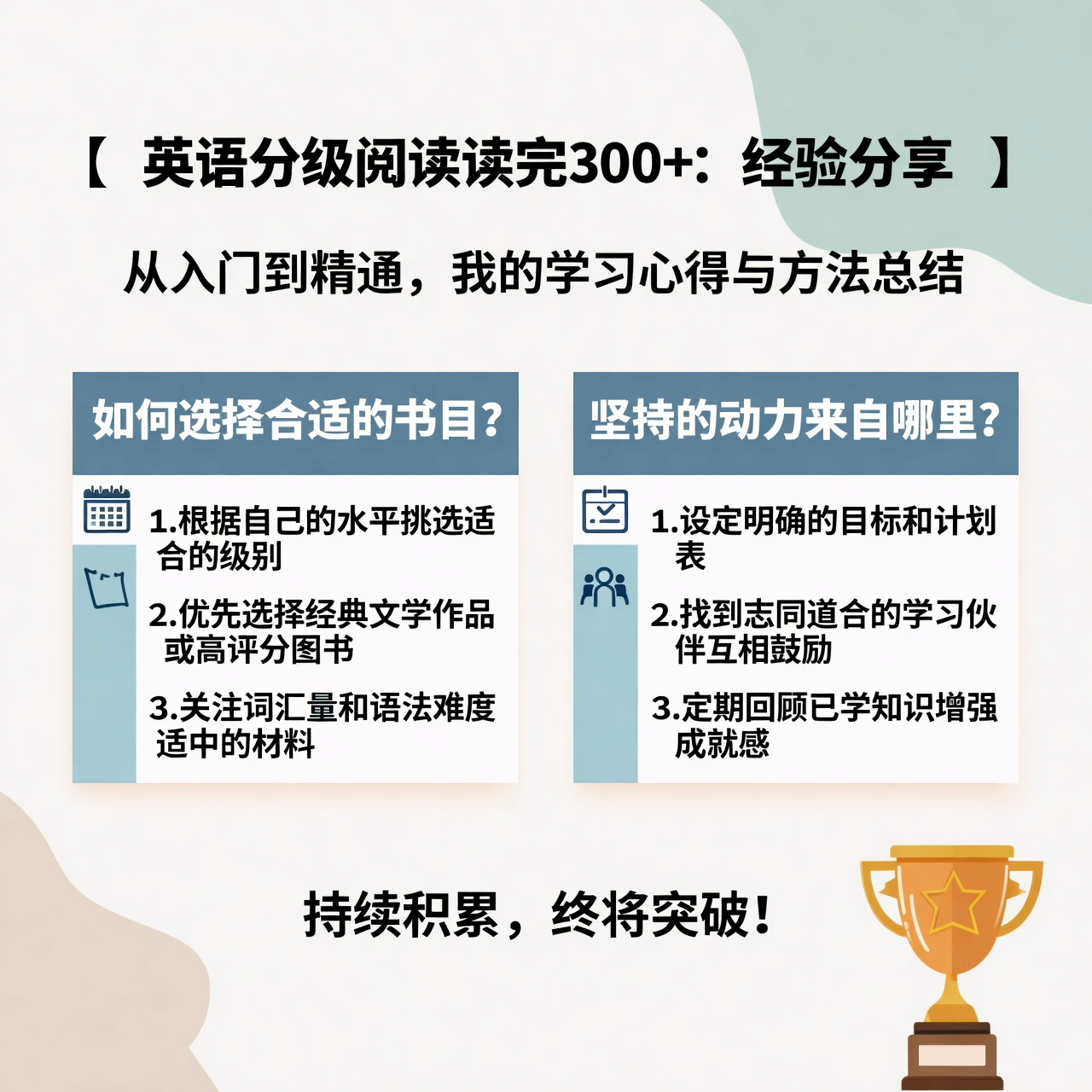 英语分级阅读读完300 ：经验分享