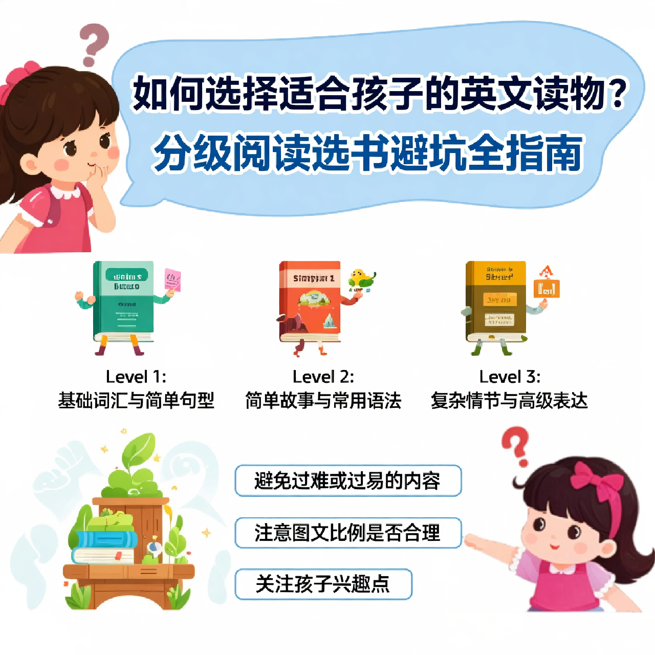英语启蒙第一步：分级阅读选书避坑全指南