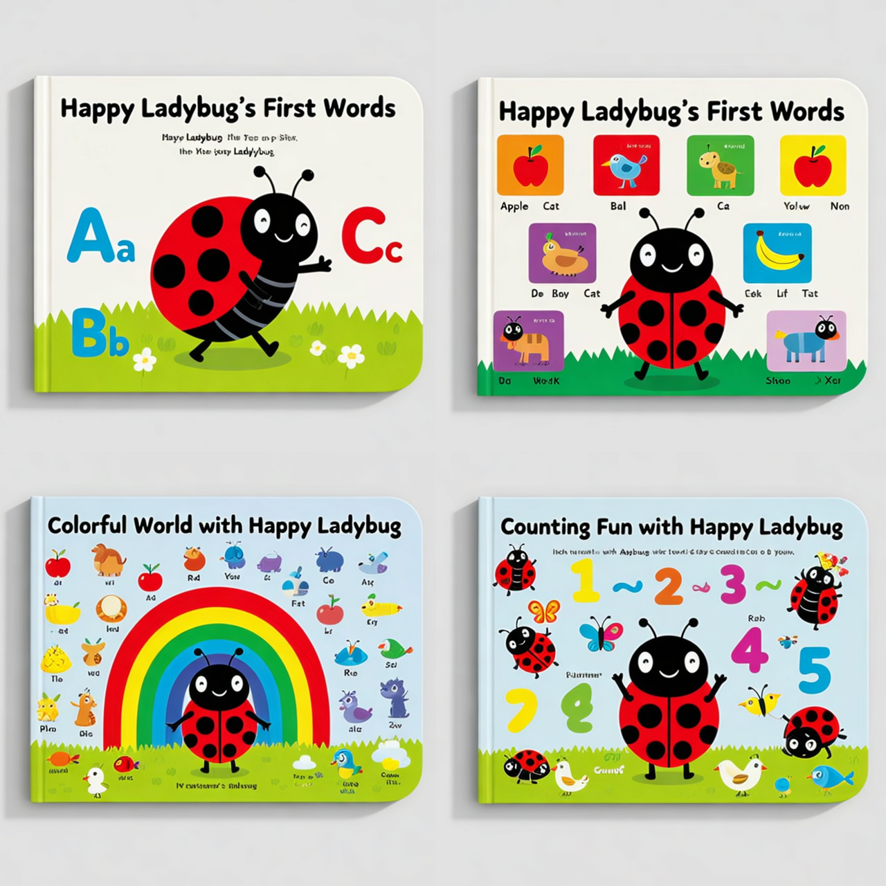 快乐瓢虫分级阅读：低幼宝宝的英语启蒙伙伴