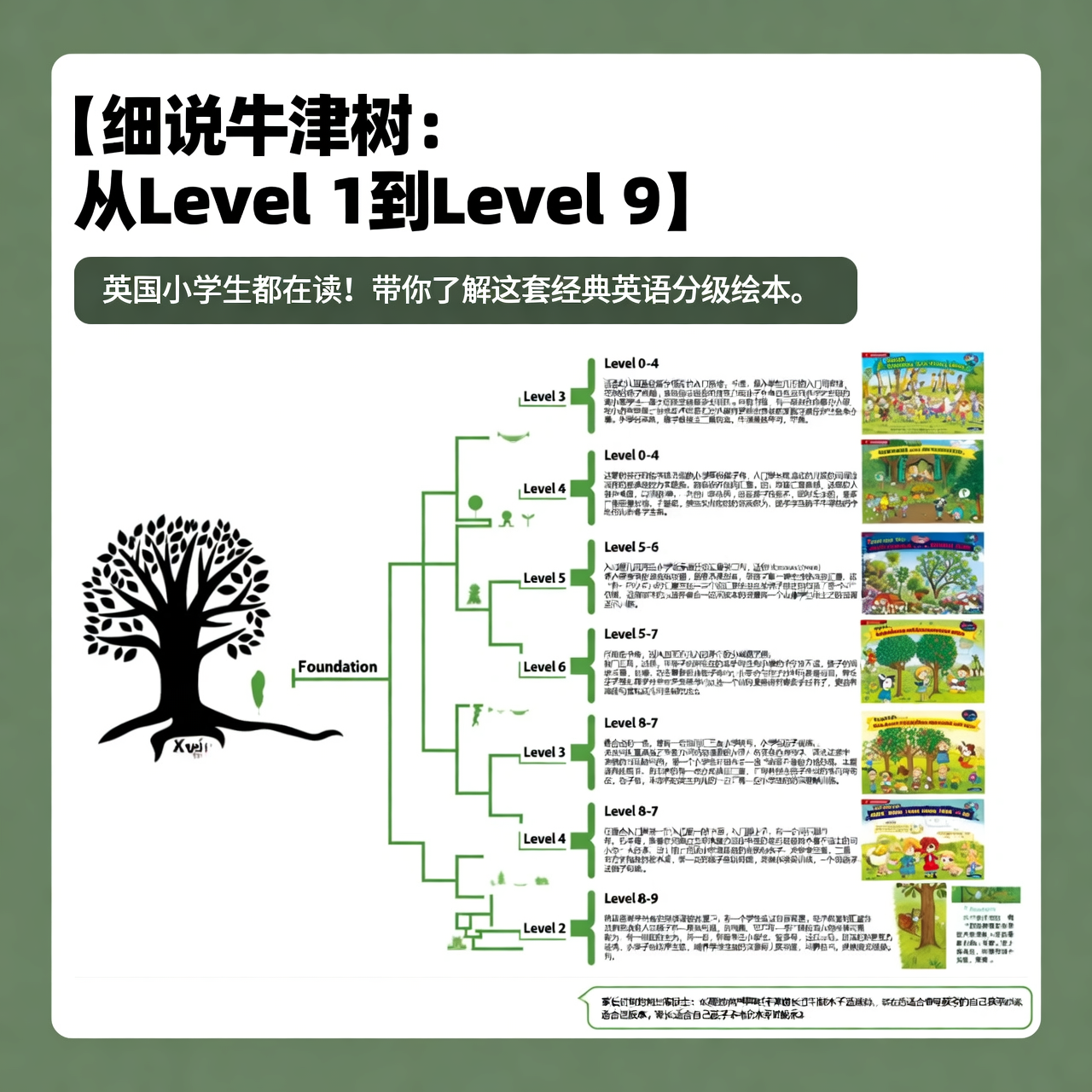 细说牛津树：从Level 1到Level 9