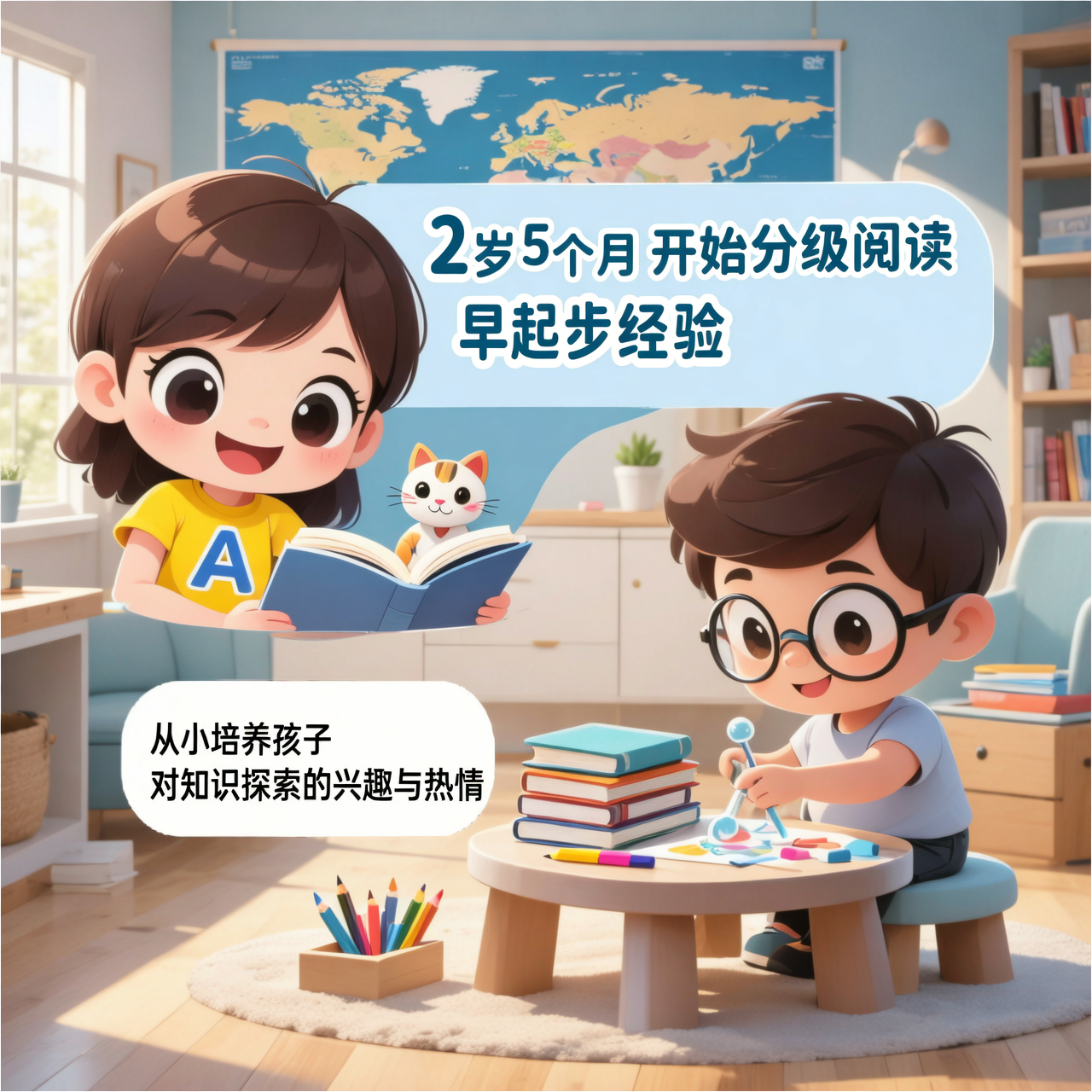 2岁5个月开始分级阅读：早起步经验