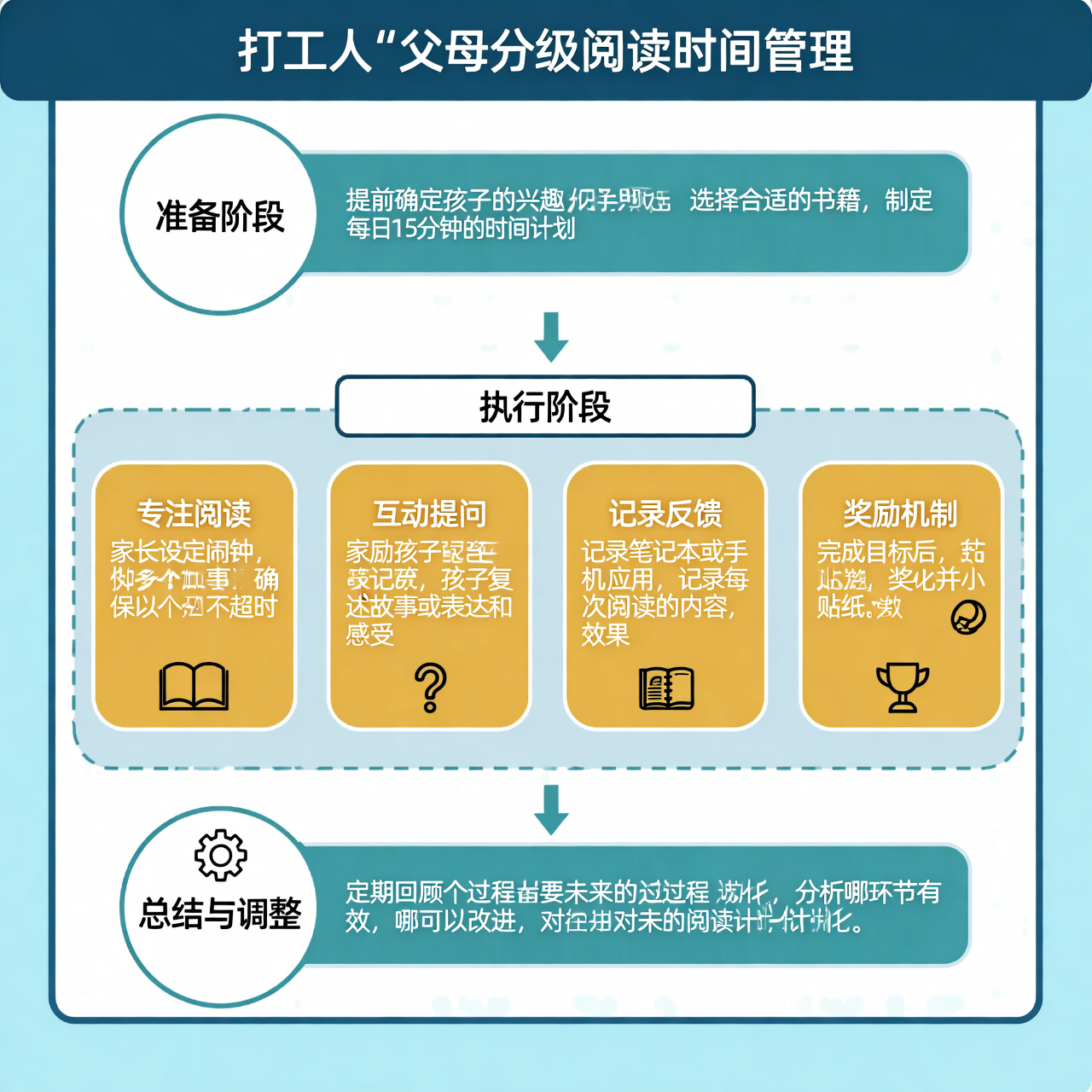打工人爸妈的分级阅读时间管理：每天15分钟高效法