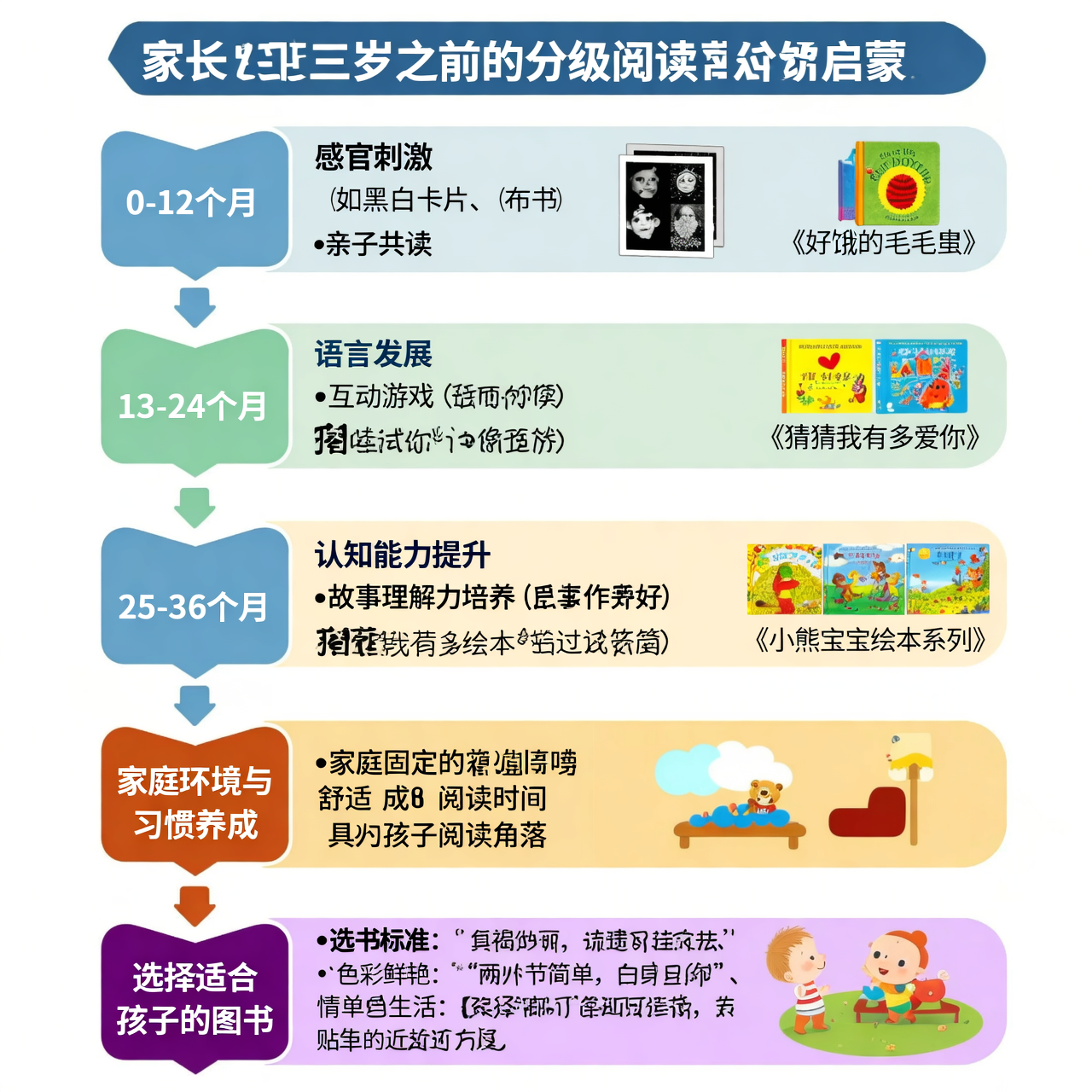 别等小学才开始！3岁前分级阅读启蒙这样做
