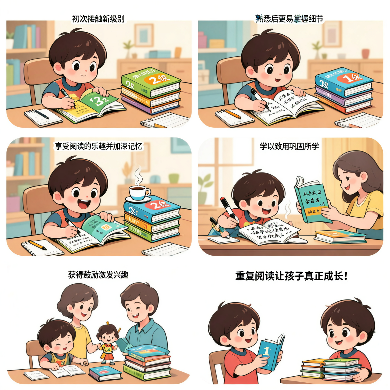 刷完一套就换？分级阅读的“重复阅读”有多重要