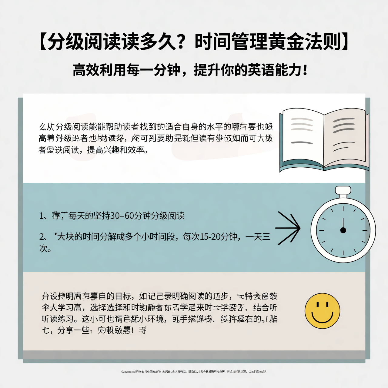 分级阅读读多久？时间管理黄金法则